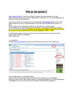 Heb je het gezien?