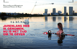JARENLANG HEB IK GENOMEN, NU IS HET TIJD OM