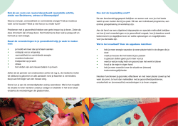 Heb jij een vorm van reuma bijvoorbeeld reumato&iuml;de artritis, ziekte