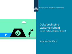 presentatie_IHWnetwerkdag_Deltabeslissing Waterveiligheid