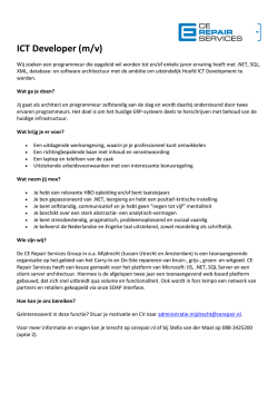 ICT Developer (m/v)
