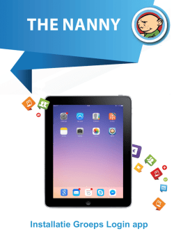 Installatie Groeps Login app