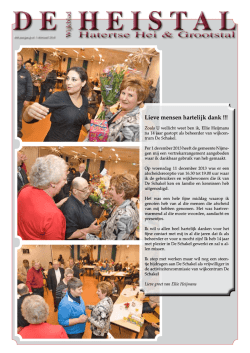 40e jaargang nr. 1 februari 2014