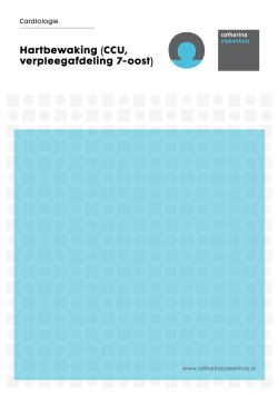 Hartbewaking (CCU, verpleegafdeling 7-oost)