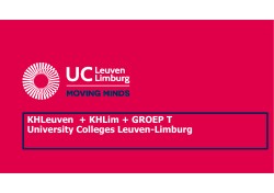 Sessie 4_Groep T Leuven Education College_Lerarenopleiding
