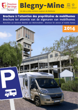 Parking for motorhomes / camper vans in Blegny-Mine