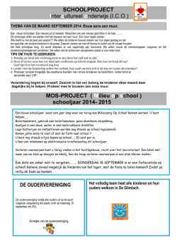ICO Nieuwsbrief september 2014