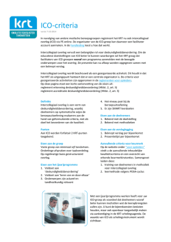 ICO-criteria