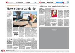 Havenschroot wordt hip