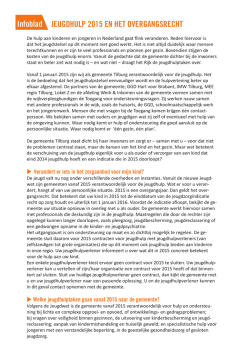 Informatieblad jeugdhulp