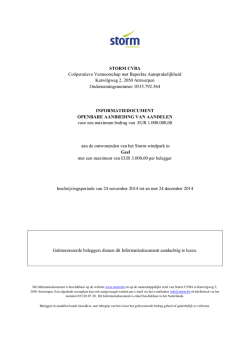 Informatiedocument
