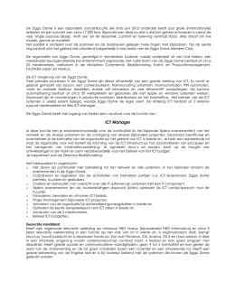 ICT Manager - Mojo Concerts