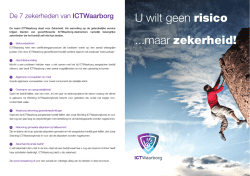 ICTWaarborg Zekerheid Brochure