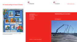 Infofiche Nabehandeling van vers beton
