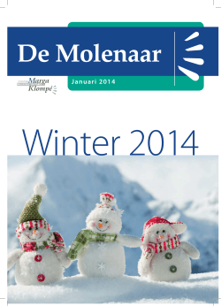 Januari 2014 - Stichting Zorgcombinatie Marga Klompe