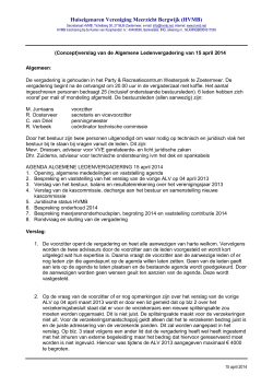 HVMB conceptverslag ALV 2014 versie 0.2 (PDF)