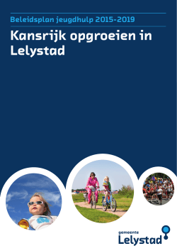 Beleidsplan Jeugdhulp 2015-2019