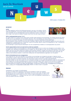 ECHO nummer 2, 16 oktober 2014