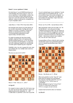 Ronde 3: Accres Apeldoorn 3 (thuis) De derde klasse C