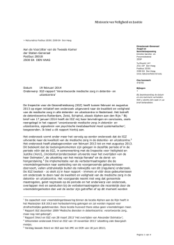 IGZ rapport Verantwoorde medische zorg in