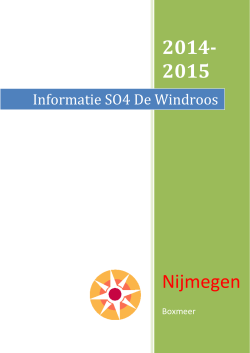 Informatie SO4 De Windroos