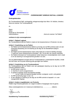Inzage contract - leeg - TDD