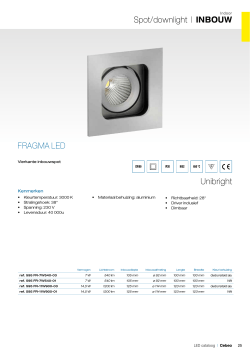 Fragma LED7 silver