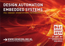 DESIGN AUTOMATION EMBEDDED SYSTEMS