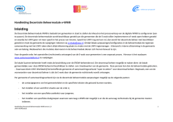 Handleiding decentrale beheermodule e-WWB