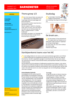 Barnemeter 5: 30 oktober 2014