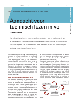 een artikel in Remediaal - Expertisecentrum Nederlands