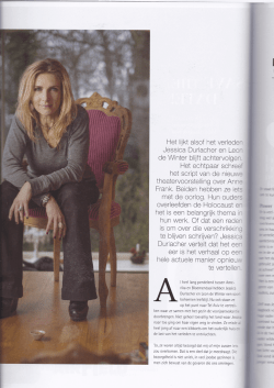 Interview Jessica Durlacher