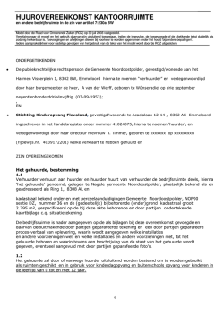 Huurovk SKF. - raad van Noordoostpolder