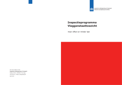 Inspectieprogramma Vlaggenstaattoezicht
