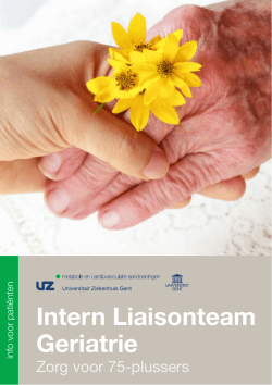 Intern Liaison Team Geriatrie