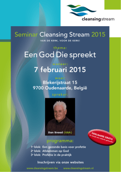 Een God Die spreekt
