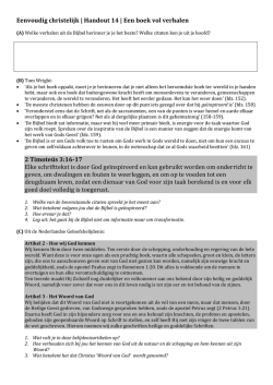 Een boek vol verhalen