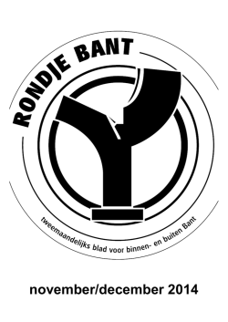 Download hier Rondje Bant van november/december 2014