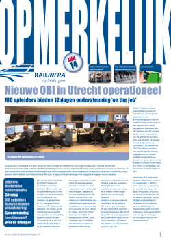 Nieuwe OBI in Utrecht operationeel
