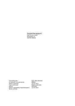 Inspectierapport - International School of Breda