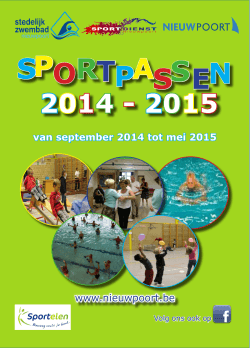 folder sportpassen 2014-2015