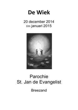 download hier - RK Parochie St. Jan, Breezand