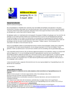 11, 5 maart 2014 - RKBS Willibrord