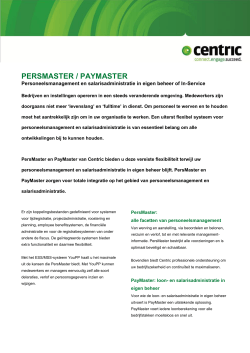 persmaster / paymaster