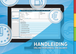 Handleiding online salarisadministratie