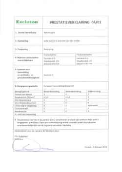 DoP Betontegel Druten