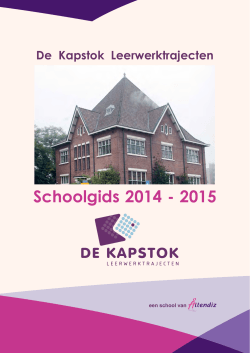 Download de Kapstokgids 2014-2015