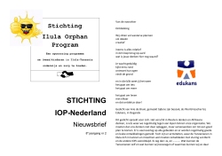 Download IOP Nieuwsbrief Juli 2014