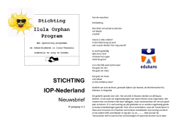 Download IOP Nieuwsbrief Juli 2014