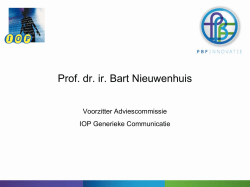 Een wereld voorbij Wifi - Opening
